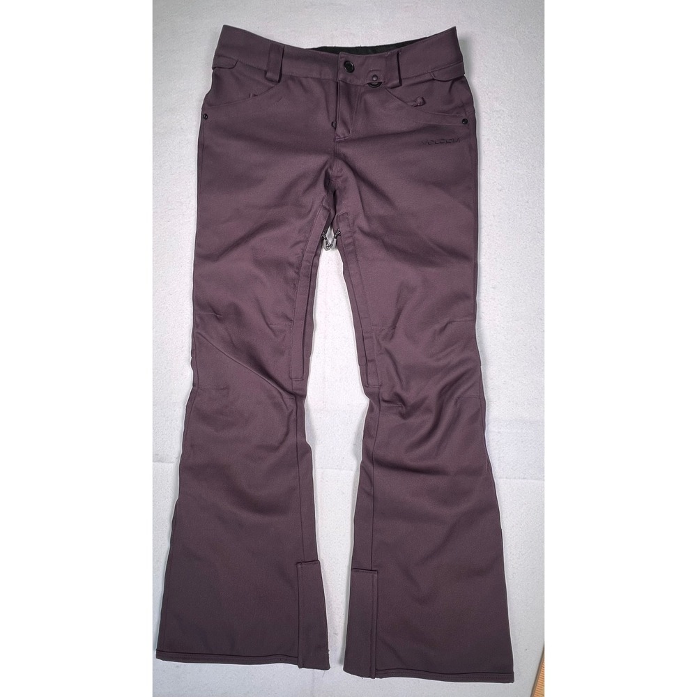 Volcom Snowboard Pants Womens Small Plum Purple Excellent